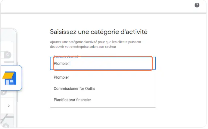 creer fiche carte virtuelle Google