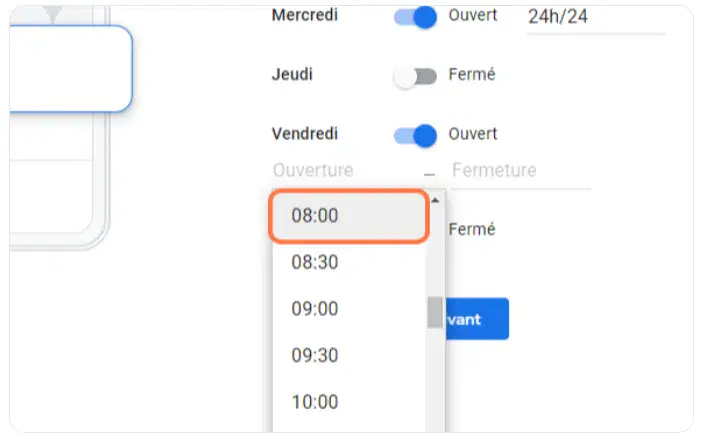 creer fiche carte virtuelle Google